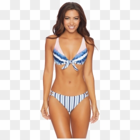 Transparent Girl In Bikini Png - Swimsuit Top, Png Download - bikini top png
