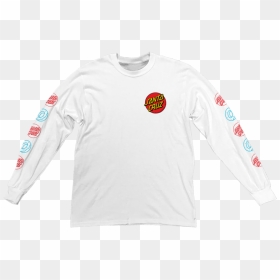 Odd Future X Santa Cruz White Long Sleeve Tee - Long-sleeved T-shirt, HD Png Download - odd future png