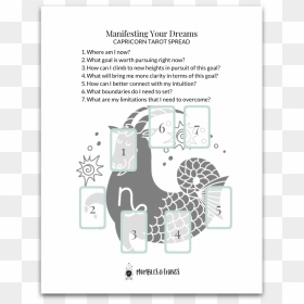 Capricorn-tarot - 001, HD Png Download - capricorn png