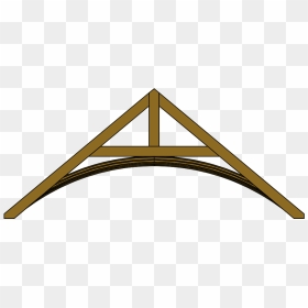 Roof Clipart Roof Truss - Timber Roof Truss, HD Png Download - truss png