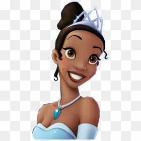 Tiana Cartoon Head Png , Png Download - Face Disney Princess Tiana, Transparent Png - tiana png