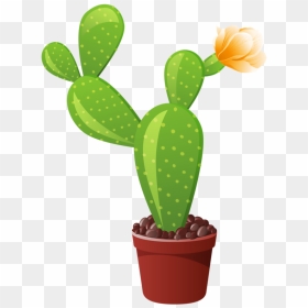 Thumb Image - Transparent Potted Cactus Clipart, HD Png Download - nopal png