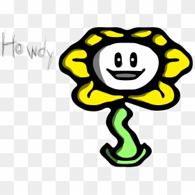 Creepy Demon Flowey - Undertale Scared Flowey Sad, HD Png Download - undertale flowey png