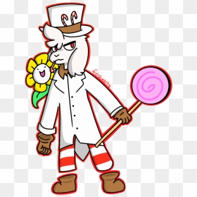Asriel And Flowey From "undertale - Asriel X Flowey, HD Png Download - undertale flowey png