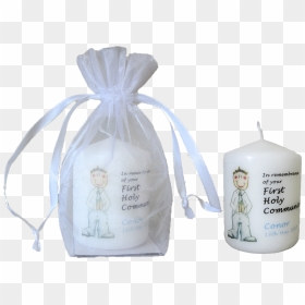 Gift Candle For 4d9eefedaf21d - Gift Wrapping, HD Png Download - first communion png