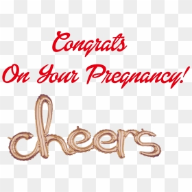 Congrats On Your Pregnancy Png Clipart - Calligraphy, Transparent Png - pregnancy png