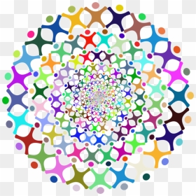 Symmetry,area,circle - Enabling Environment Clipart, HD Png Download - abstract circle png