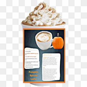 #pumpkin #spice #latte #recipe - Wiener Melange, HD Png Download - pumpkin spice latte png