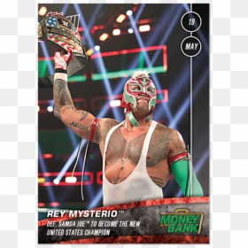 Rey Mysterio United States Champion, HD Png Download - rey mysterio png