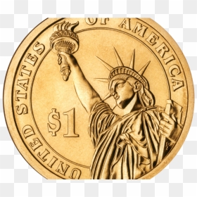 Dollar Coin Png Transparent Image All Usa Coins - Usa Coins Hd, Png Download - pile of gold png