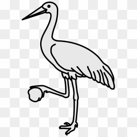 Crane Clipart, HD Png Download - crane bird png