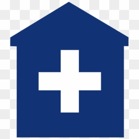 Primary Care Home Blue - Clipart Png Hospital Logo, Transparent Png - medical cross png