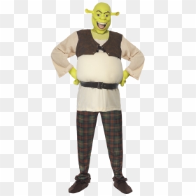 Adult Shrek Costume - Shrek Costume, HD Png Download - shrek ears png