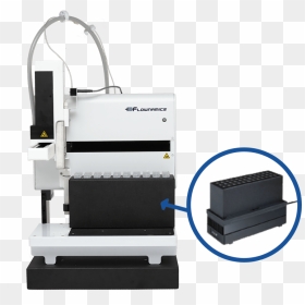 Flowfraction With Peltier Plate With Rack - Machine Tool, HD Png Download - septum piercing png