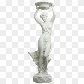 Roman Standing Woman Statue - Roman Stutus Png Woman, Transparent Png - roman statue png