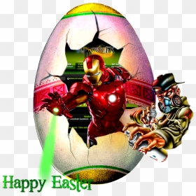 Transparent Happy Easter Banner Png - Iron Man, Png Download - happy easter banner png