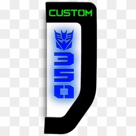 Illuminated 2017 F350 Custom Fender Badge - Graphics, HD Png Download - decepticon png