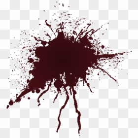 Blood Trail Png - Clipart Blood Splatter Transparent, Png Download - blood trail png