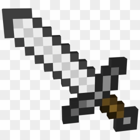 Transparent Diamond Minecraft Png - Espada De Diamante Minecraft, Png Download - diamond minecraft png