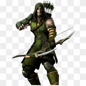 The Green Arrow Png - Injustice Gods Among Us Green Arrow, Transparent Png - cw green arrow png