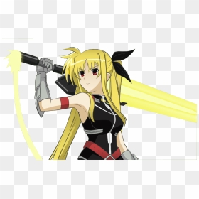 Anime Girl With Big Sword , Png Download - Anime Girl With A Big Sword, Transparent Png - anime sword png