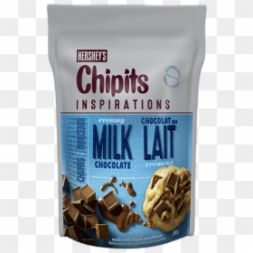 Hershey"s Chipits Creamy Milk Chocolate Chunks - Ice Cream Bar, HD Png Download - hershey bar png