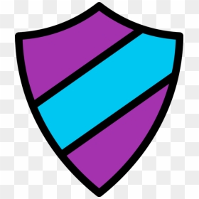 Emblem Icon Purple-light Blue - Logo Shield Hd Png, Transparent Png - purple light png