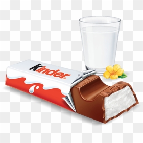 Milk Chocolate Bar Kinder Chocolate Uk - Bueno Kinder Joy Chocolate, HD Png Download - milky way candy png