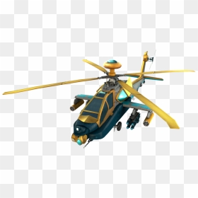 Helicopter Rotor, HD Png Download - apache helicopter png