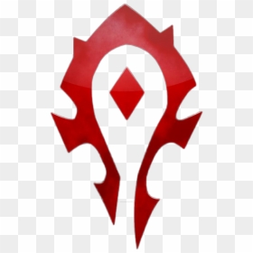 Emblem Horde Transparent Red - Transparent Horde Logo, HD Png Download - horde symbol png