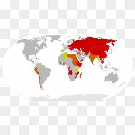 Countries Use The Metric System, HD Png Download - soviet union png