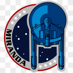 Uss Miranda Mission Patch Nx-01 Style By Viperaviator - Uss Constitution Patch Starship, HD Png Download - starship enterprise png