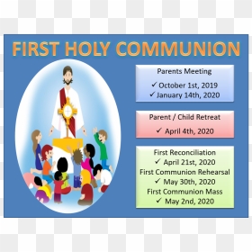 Picture - Poster, HD Png Download - first communion png