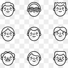 Mom Icon Transparent Background, HD Png Download - head outline png