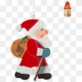 Santa With Gifts Bag - Santa Claus, HD Png Download - santa bag png