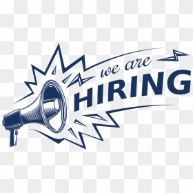 We"re Hiring Megaphone - Hiring Clipart, HD Png Download - we're hiring png