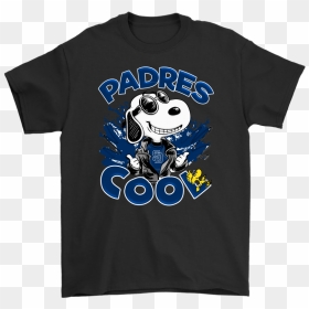 Snoopy Installing Muscles Please Wait, HD Png Download - padres logo png