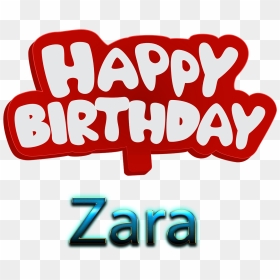 Zara Happy Birthday Vector Cake Name Png - Happy Birthday Pihu Png, Transparent Png - zara logo png