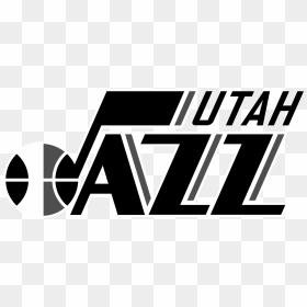 Utah Jazz Logo Black And White - Utah Jazz Logo 2011, HD Png Download - jazz logo png