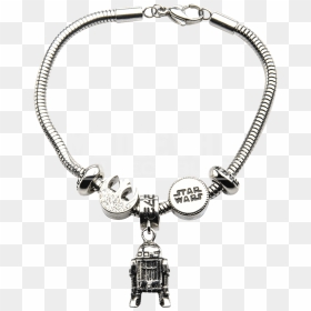 Star Wars R2d2 Rebel Alliance Logo Charm Bracelet - Necklace, HD Png Download - rebel alliance logo png