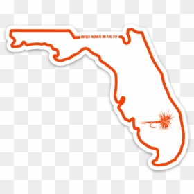 Uwotf Florida State Sticker - Illustration, HD Png Download - florida clipart png