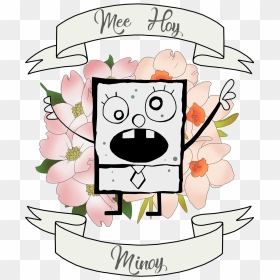 Aesthetic Doodlebob you Can Buy It On My Redbubble - Aesthetic Doodle Bob, HD Png Download - doodlebob png