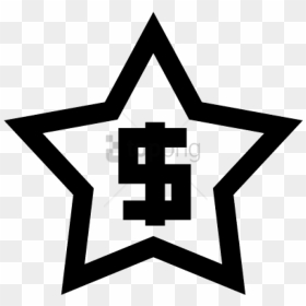 Free Png Star With Dollar Sign Png Image With Transparent, Png Download - dollar sign clipart png