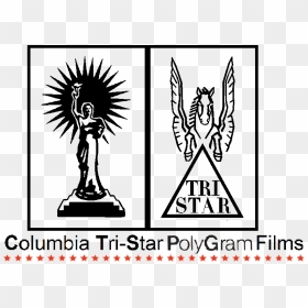 Columbia Tristar/polygram Films - Tristar Pictures Print Logo, HD Png Download - tristar pictures logo png