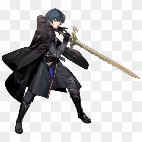 Fire Emblem Three Houses Protagonist, HD Png Download - anime sword png