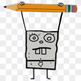 #doodlebob - Spongebob Doodlebob, HD Png Download - doodlebob png