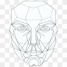 #perfect #face #template #perfectface #beauty #photoshop - Transparent Perfect Face Template, HD Png Download - head outline png