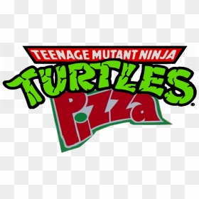 Teenage Mutant Ninja Turtles Pizza Logo, HD Png Download - tmnt logo png