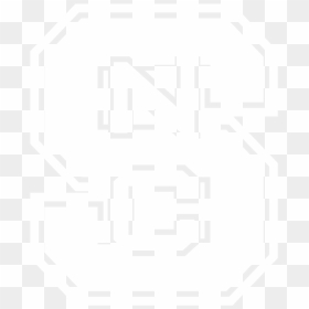 White Nc State Logo, HD Png Download - nc state logo png