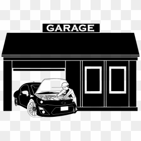 Un Garage De Mecanicien, HD Png Download - garage png